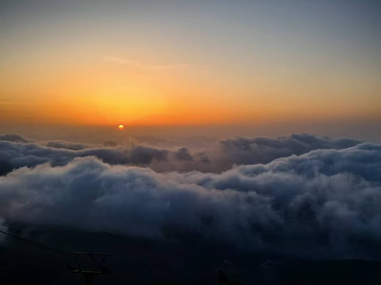 司马台长城的日出之美